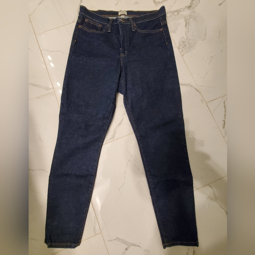 Jcrew 9" high rise premium denim nwot